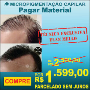 Material Usado na Micropigmentação Capilar